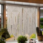 Large Macrame Wall Hanging 43.3" × 39.4" Boho Tapestry Woven Wall Decor- Cotton ... - Image 3