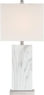 360 Lighting Connie Mid Century Modern Table Lamps 25" High Set of 2 with USB Ch... - Image 9