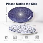 Selamica Serving Platters Ceramic, 12 Inch Serving Dishes for Party Entertaining... - Image 3