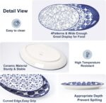 Selamica Serving Platters Ceramic, 12 Inch Serving Dishes for Party Entertaining... - Image 4