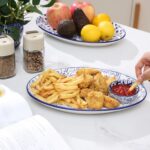 Selamica Serving Platters Ceramic, 12 Inch Serving Dishes for Party Entertaining... - Image 5