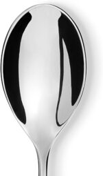 Alessi Nuovo Milano 5180/4 - Design Dessert Spoon Set, Stainless Steel, 6 pieces - Image 3