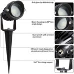 LAVAED 10W LED Landscape Lights 12V Outdoor Spotlight with Connectors Low Voltag... - Image 5