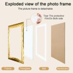 Picture Frame For Photos Wall Or Tabletop Single Photo Display Frame For Home De... - Image 5
