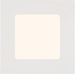 DESIGNERS FOUNTAIN 6 in. Integrated LED White Square Canless Slim Panel Light 80... - Image 3
