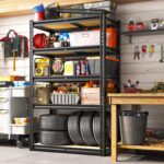 5 Tier Storage Shelves 2020LBS Garage Shelving,Adjustable Heavy Duty Metal Shelv... - Image 8