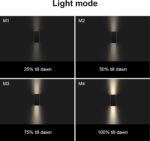 SOTTLOT Solar Sconce Lights Outdoor, Dimmable Solar Wall Lights Up and Down, 300... - Image 5