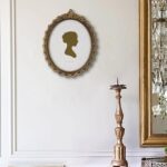 Sunlit Vintage Picture Frame 8x10 Inch, Oval Antique Photo Frames with Glass Fro... - Image 7