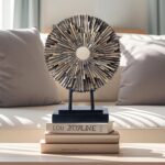 EZ4ENCE Minimalist Round Statue Above Cabinet Decor Kitchen, Modern Decorative S... - Image 3