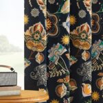 Elegant Luxury Black Out Curtains 96 Inch Long 2 Panel Set for Living Room 100% ... - Image 4