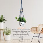 Macrame plant hanger 3ft beaded plant hanger for pots 4-8” for live plants indoo... - Image 3