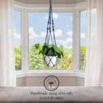 Macrame plant hanger 3ft beaded plant hanger for pots 4-8” for live plants indoo... - Image 5