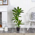 Nearly Natural 3ft. Dracaena Artificial Plant (Real Touch) - Image 4