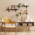 AceOrbit 3 Pcs Mid Century Floating Shelves Wavy Cloud Shelves Wooden Shelf Live... - Image 3