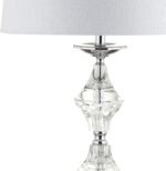 JONATHAN Y 27.5" Clear Crystal Table Lamp Set of 2 for Living Room Bedroom, Glam... - Image 6