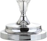 JONATHAN Y 27.5" Clear Crystal Table Lamp Set of 2 for Living Room Bedroom, Glam... - Image 7