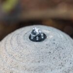XBrand 41" Modern Sphere Curve Cascading Fountain, Resin - Image 5