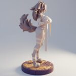 Loona Mummy 3D Painted Figure | Halloween Edition Helluva Boss Wolf Girl Collect... - Image 3
