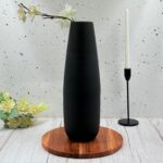 Hosley 16-Inch High Black Vase for Vases Home Decor, Large Vase Ideal for Dried ... - Image 8