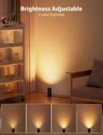 Onforu 7W RGBW Floor Can Light, Color Changing Up Lights Indoor with Foot Switch... - Image 5