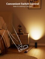 Onforu 7W RGBW Floor Can Light, Color Changing Up Lights Indoor with Foot Switch... - Image 6