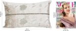 NOVICA Artisan Handmade Embroidered Velvet Cushion Covers Pair Cotton India Pill... - Image 5