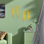 Xedatric 4-Piece African Art Wall Decor Set - African American Wall Art,Black Wo... - Image 4