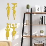 Xedatric 4-Piece African Art Wall Decor Set - African American Wall Art,Black Wo... - Image 5