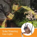 Solar Watering Can, Outdoor Solar Garden Lights,Garden Decor, Hanging Lantern Wa... - Image 3