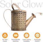 Solar Watering Can, Outdoor Solar Garden Lights,Garden Decor, Hanging Lantern Wa... - Image 4