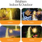Solar Watering Can, Outdoor Solar Garden Lights,Garden Decor, Hanging Lantern Wa... - Image 6