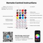 Smart String Lights 300 LED, Color Changing APP & Remote Controlled Fairy Lights... - Image 9