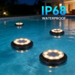 Flacchi Solar Lights Outdoor Waterproof - 2-in-1 Solar Powered Ground Lights Out... - Image 3