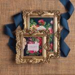 Laura Ashley 4x4 Gold Ornate Textured Hand-Crafted Resin Picture Frame with Ease... - Image 3