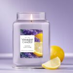 Yankee Candle Lemon Lavender Scented Candle, 22oz Large Jar with up to 150 Hour ... - Image 5