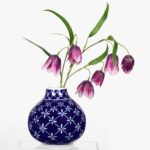 Blue and White Vase Porcelain Vases Small Chinoiserie Decor Classic Ceramic Gift... - Image 4