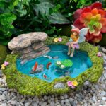 Mood Lab Fairy Garden Figurines - Fish Pond Set (2 pcs) - Miniature Decorative S... - Image 3