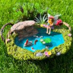 Mood Lab Fairy Garden Figurines - Fish Pond Set (2 pcs) - Miniature Decorative S... - Image 10