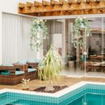 2 Packs Fake Hanging Plants Artificial Decor Simulation Hanging Plants with Cham... - Image 5