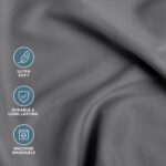 Bare Home Bed-in-A-Bag 7 Piece Comforter & Sheet Set - Queen - Goose Down Altern... - Image 6