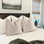 ZWJD Beige Pillow Covers 22x22 Set of 2 Chenille Throw Pillow Covers with Elegan... - Image 5