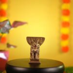 Designer Brass Card Stand for Good Luck Vastu Fengshui Showpiece for Home Decor ... - Image 6