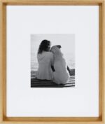 Kate and Laurel Calter Modern Wall Picture Frame Set, Gold 16x20 matted to 8x10,... - Image 3