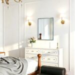 AAZZKANG Small Wall Mirror Decorative Metal Framed Mirrors Modern for Bedroom Ba... - Image 6
