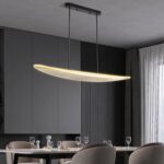 Modern LED Chandelier, Modern Luxury Chandelier,Rectangular Pendant Lighting Adj... - Image 6