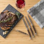 French Home Laguiole 4-Piece Steak Knife Set – Sophisticated Stainless Steel Din... - Image 5