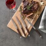 French Home Laguiole 4-Piece Steak Knife Set – Sophisticated Stainless Steel Din... - Image 6