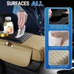Car Armrest Storage Box with 2 Cup Holders & Phone Slot, Armrest Cover for Car w... - Image 8