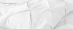 Twin Queen King Duvet Cover Luxury Soft Brushed Microfiber Pinch Pleat Duvet Cov... - Image 4