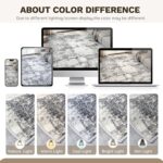 DMOYEST ​3x10 Washable Runner Rug for Hallway Kitchen Low Pile - Abstract Carpet... - Image 5